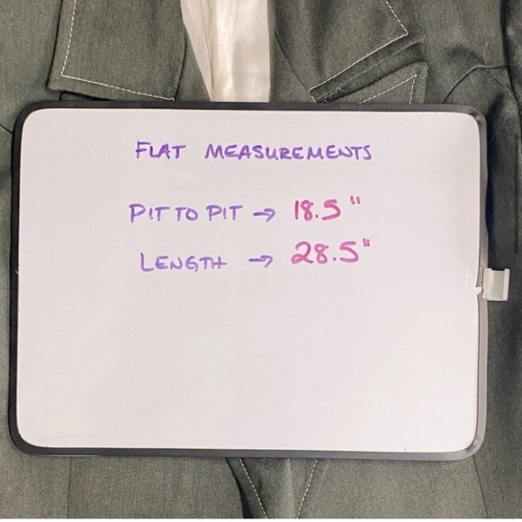 Adina Grey Green Embroidered Blazer M - Picture 6 of 14